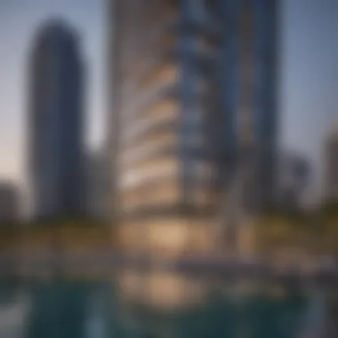 Community amenities surrounding Al Reem Bay Tower