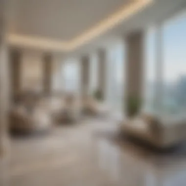 Interior Design of Al Reem Bay Tower Interior design of a luxury apartment in Al Reem Bay Tower