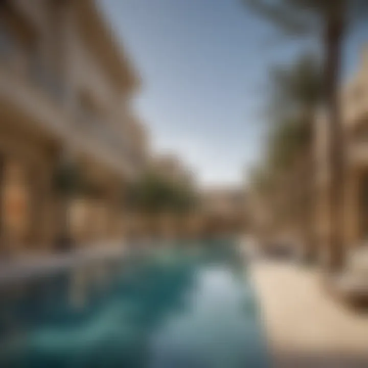 Community spaces in Al Sheba properties