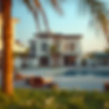 Diverse property types in the UAE, highlighting villas and apartments