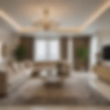 Elegance Inside Al Nahda Apartments Luxurious apartment interiors in Al Nahda