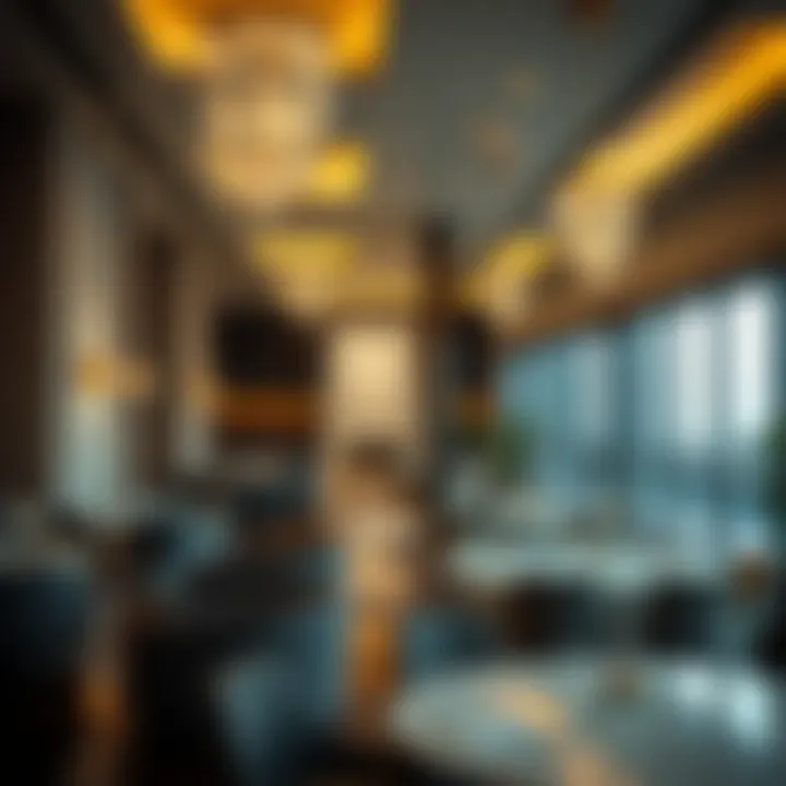 Luxurious amenities inside Baheen Tower