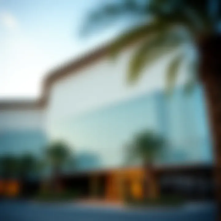 Architectural Design of Bin Suloom Building Exterior view of the Bin Suloom Building showcasing its architectural design