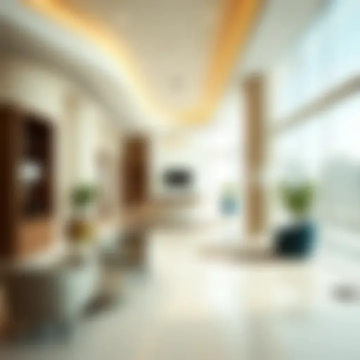 Modern Amenities Inside Bin Suloom Building Interior of the Bin Suloom Building highlighting modern amenities