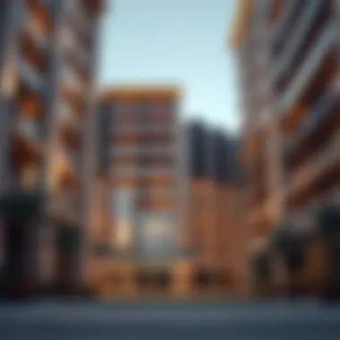 Luxurious Residential Building in Dubai Luxurious residential building in Dubai showcasing modern architecture