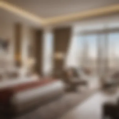 Luxurious Hotel Accommodation Luxurious hotel room in Dubai