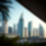 Luxury skyline of Central Dubai showcasing modern architecture