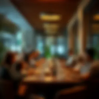 Community Dining Experience in Dubai Hills A community gathering at a local restaurant