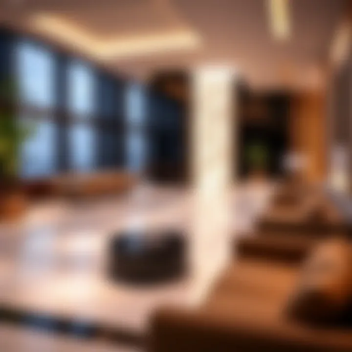 Luxurious amenities available at the Iridium Building enhancing resident lifestyle.