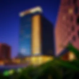 Stunning architectural design of the Iridium Building showcasing contemporary aesthetics.