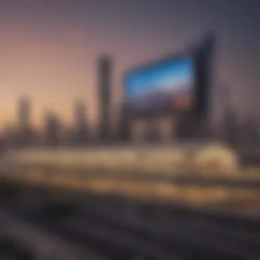 Impact on Property Values from the Dubai to Sharjah Metro Graph displaying property value changes due to metro