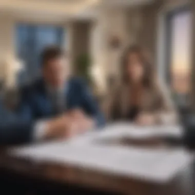 Contractual Agreements Overview Conceptual image of contractual agreements in real estate