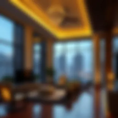 Luxurious apartments in a prominent Dubai neighborhood