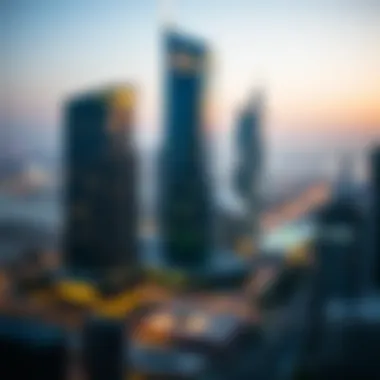 Infographic detailing investment potential of DEC Tower