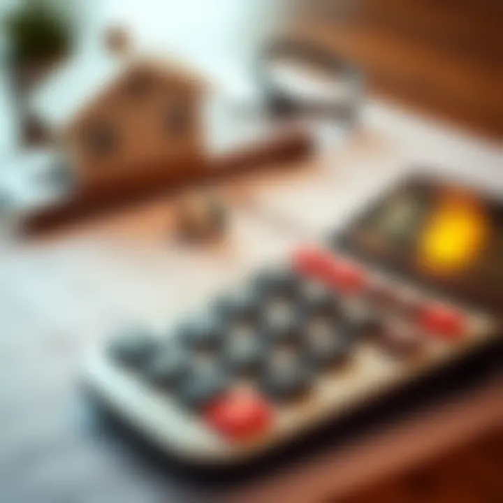 Understanding Mortgage Documents Close-up of mortgage documents and calculator