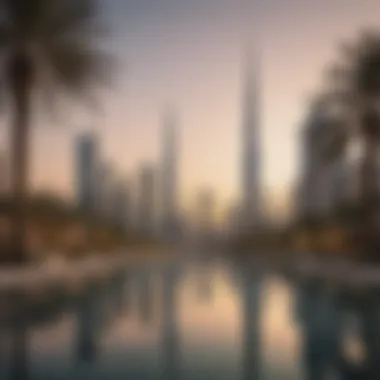 Understanding Real Estate Market Dynamics A graph depicting real estate market trends in Dubai