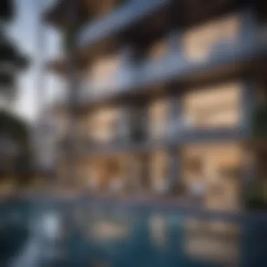 Architectural Elegance of Equiti Apartments Stunning architectural design of Equiti Apartments showcasing modern aesthetics