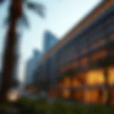 A stunning view of Aldar's architectural marvels in Dubai