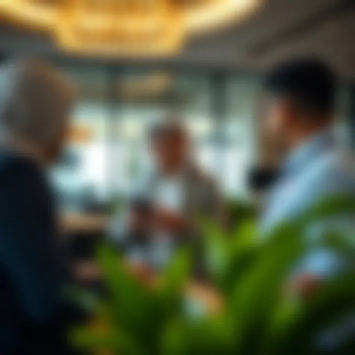 Expert Guidance from D&B Properties Team D&B Properties team discussing real estate strategies with clients