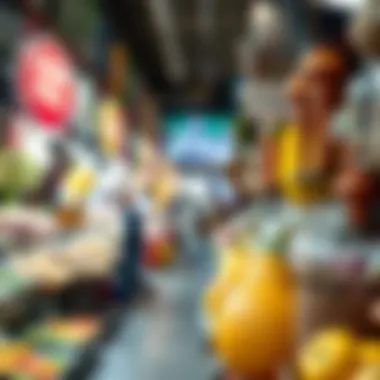 Diverse Offerings at Deira Market The colorful and diverse goods available in Deira Market