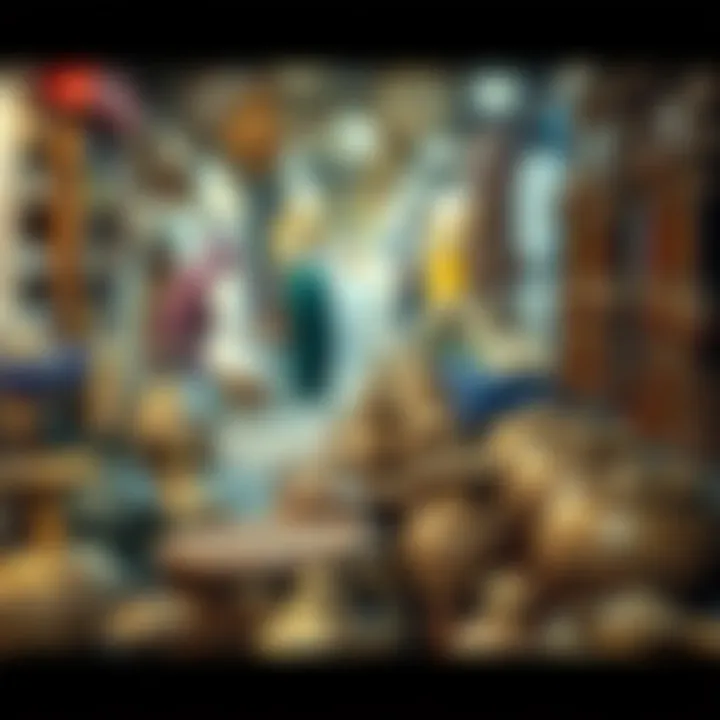 Cultural Treasures of Deira Market Traditional artifacts displayed in Deira Market