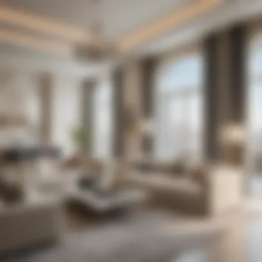 Elegant Interiors of Ellington Views Luxurious interior design of a residential unit in Ellington Views