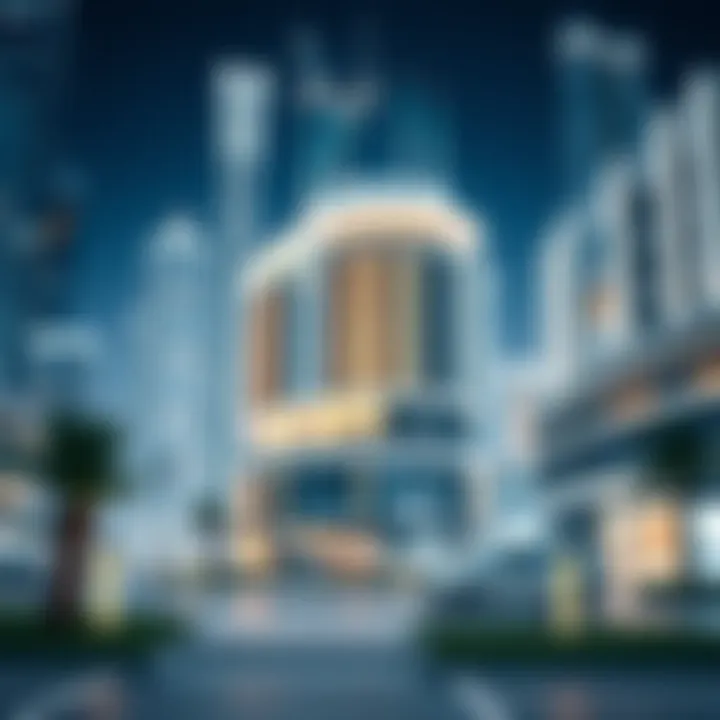 A futuristic view of properties managed by facility management companies.