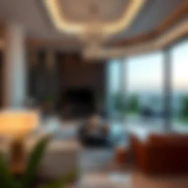 Elegant Interiors of Garden View Villas Luxurious villa interiors highlighting modern designs