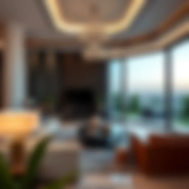 Elegant Interiors of Garden View Villas Luxurious villa interiors highlighting modern designs