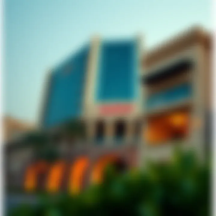 Architectural Highlights Near حديقة الجرف Architectural features surrounding حديقة الجرف