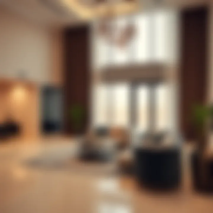 Modern Apartment Interiors in Al Barsha Luxurious apartment interiors in Al Barsha highlighting modern design