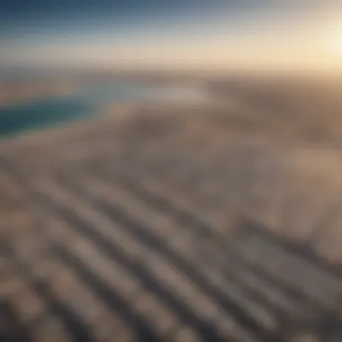 Aerial view of Jebel Ali Port showcasing its vastness