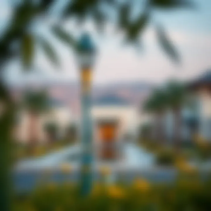 Scenic Surroundings of Jumeirah Village Circle Scenic view of the surroundings of Jumeirah Village Circle