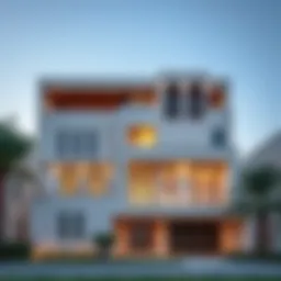 Stunning facade of Judi Palace showcasing modern architecture