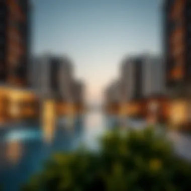 Luxury Developments on Jumeirah Bay Island Luxury real estate developments on Jumeirah Bay Island reflecting modern architecture