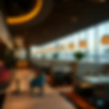 Luxury Lifestyle at Jumeirah Beach Residence Luxurious lifestyle offerings at Jumeirah Beach Residence, featuring upscale dining and retail.