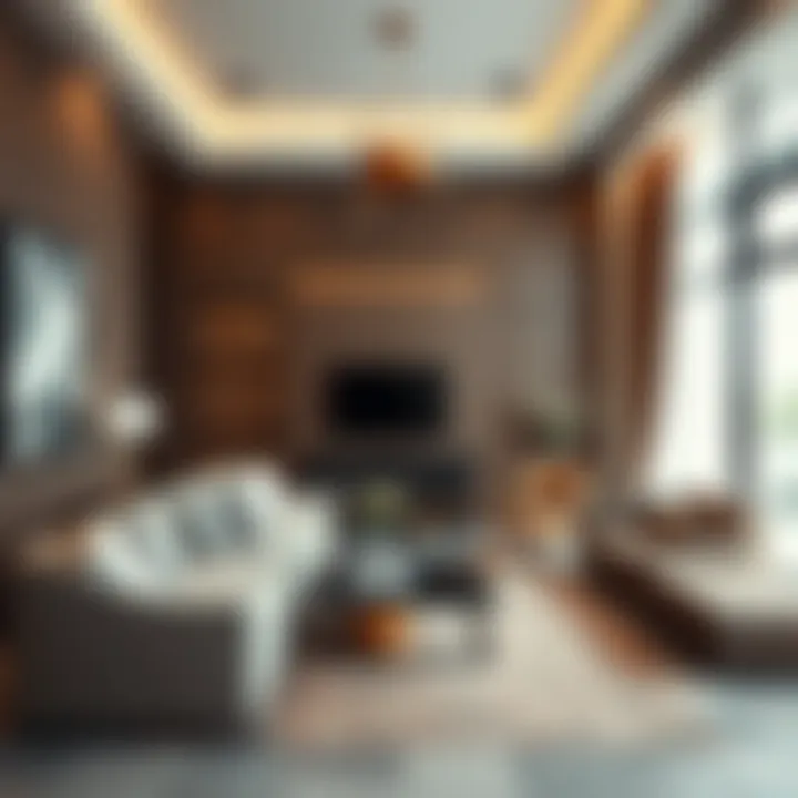 Modern Living Room Design with Karama Furniture Elegant living room with Karama furniture showcasing modern design