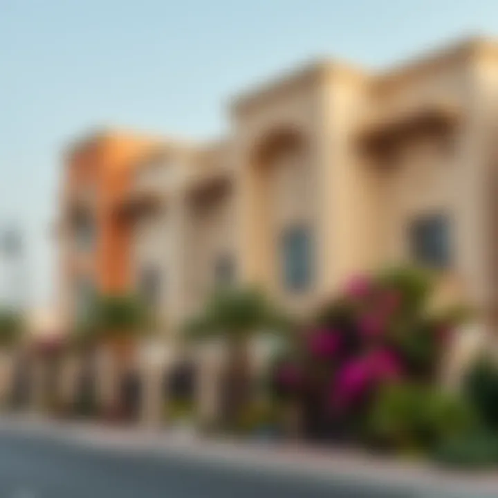 A peaceful neighborhood in Dubai ideal for studio apartments