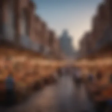 Vibrant Marketplace in النعيمية Bustling marketplace reflecting the vibrant culture and lifestyle of النعيمية