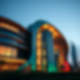 A stunning architectural marvel showcasing modern design in Dubai