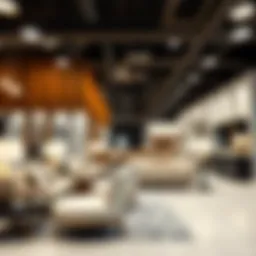 Stylish Dubai outlet showcasing contemporary furniture designs