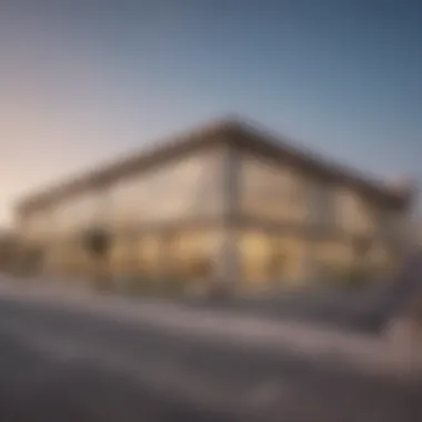 A Glimpse of Educational Excellence in Nad Al Sheba Modern school building in Nad Al Sheba