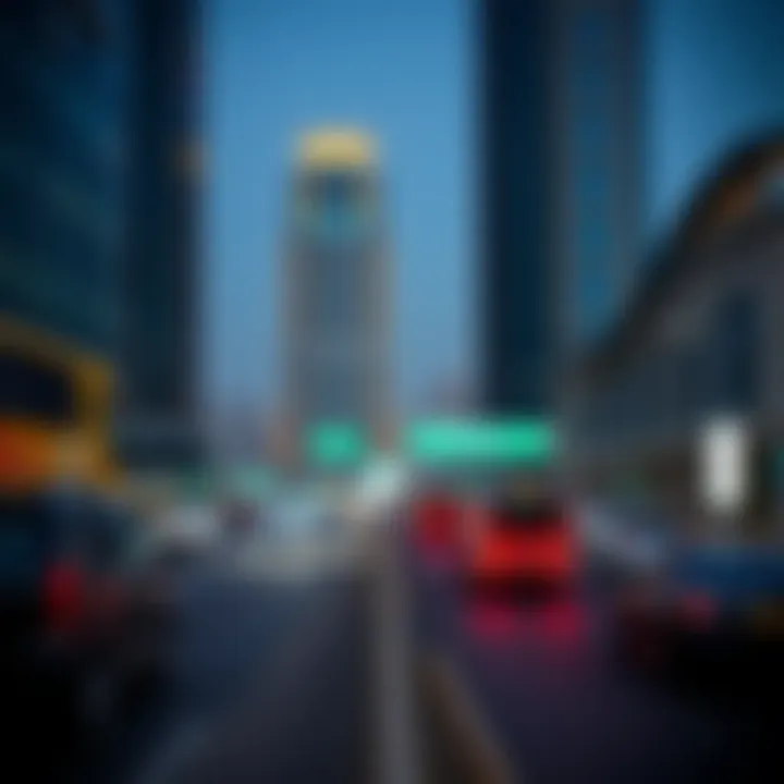 Efficient Transport Links along Sheikh Zayed Road Public transport connections along Sheikh Zayed Road