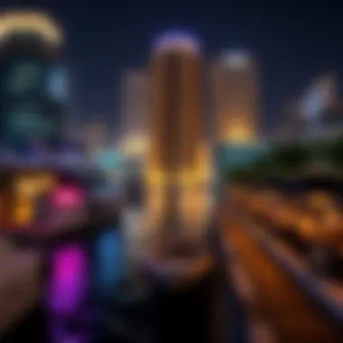 Dubai Marina: A Hub of Excitement Dynamic lifestyle in Dubai Marina with bustling cafes and yachts