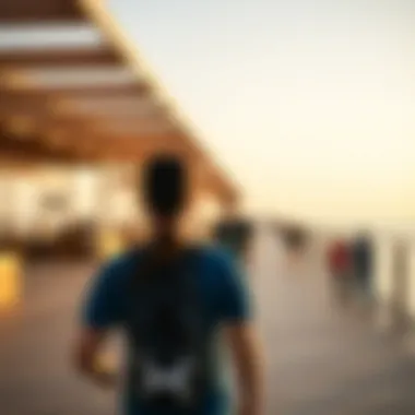 Recreation at the Boardwalk Vibrant recreational activities at the Boardwalk