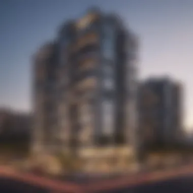 Modern Residential Buildings in Kharageh Modern residential buildings in Kharageh highlighting architectural diversity