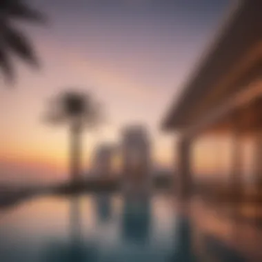 Architectural Beauty Enhancing Sunset Views Architectural beauty enhancing sunset views