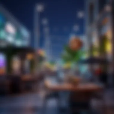 Local amenities and dining options in Cluster K