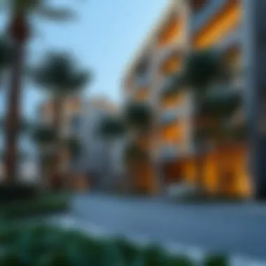 Luxury residences showcasing Meydan's architecture