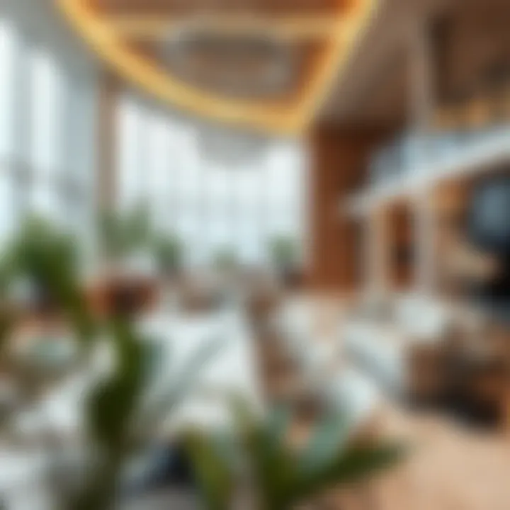 Amenities at W Tower Sharjah Luxurious amenities within W Tower Sharjah highlighting modern living spaces.